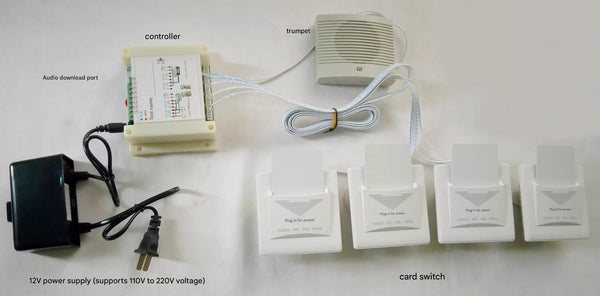 card-activated power mechanism