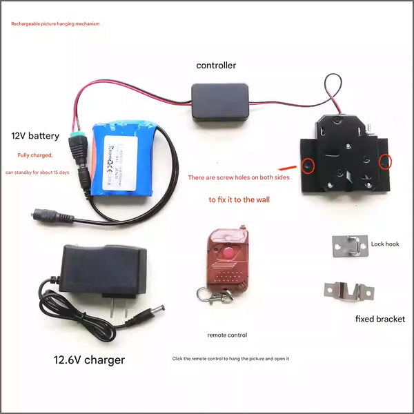 Falling Painting Mechanism