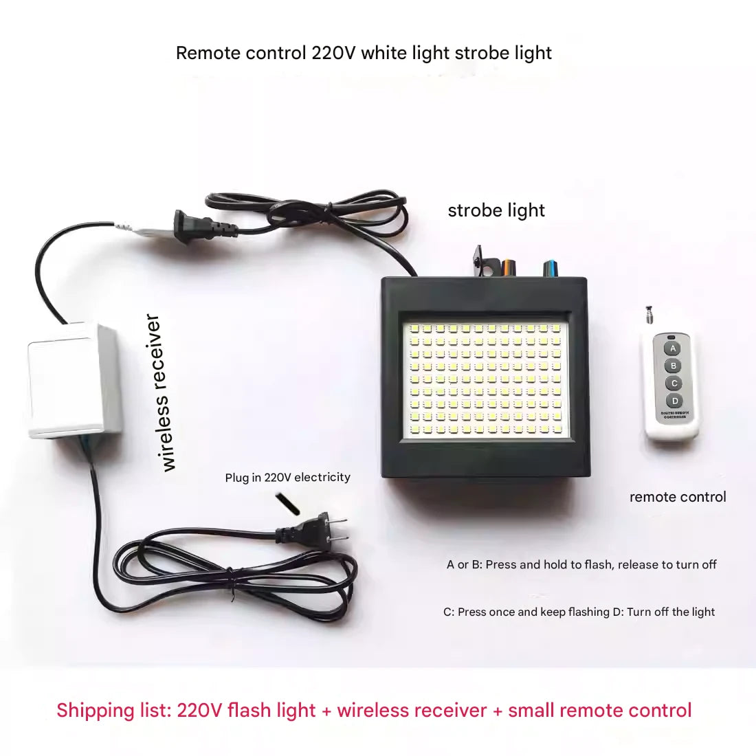 Flashing light